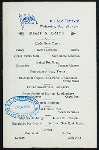 DINNER ON LAST DAY [held by] USMS [at] SS ST PAUL (SS;)
