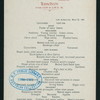 LUNCHEON [held by] WESTMINISTER HOTEL [at] "LOS ANGELES,CA;" (HOTEL)