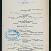 DINNER [held by] WESTMINSTER HOTEL [at]  (HOTEL;)