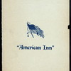 MENU [held by] AMERICAN INN [at]  (REST;)