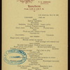 LUNCHEON [held by] WESTMINSTER HOTEL [at]  (HOTEL;)