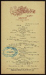 LUNCHEON [held by] WESTMINSTER HOTEL [at]  (HOTEL;)