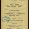 BREAKFAST [held by] WESTMINSTER HOTEL [at]  (HOTEL;)