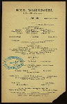 BREAKFAST [held by] WESTMINSTER HOTEL [at]  (HOTEL;)