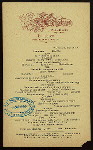 LUNCHEON [held by] WESTMINSTER HOTEL [at]  (HOTEL;)