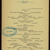 DINNER [held by] WESTMINSTER HOTEL [at]  (HOTEL;)