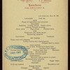 LUNCHEON [held by] HOTEL WESTMINSTER [at] "LOS ANGELES,CA" (HOTEL;)