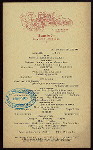 LUNCHEON [held by] HOTEL WESTMINSTER [at] "LOS ANGELES,CA" (HOTEL;)