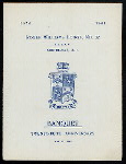 TWENTY-FIFTH ANNIVERSARY BANQUET [held by] ROGER WILLIAMS LODGE NO. 23 A.F. & A.M. [at] "CENTREDALE, RI" (REST(?);)