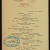DINNER [held by] HOTEL WESTMINSTER [at] "LOS ANGELES,CA" (HOTEL;)