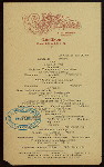 DINNER [held by] HOTEL WESTMINSTER [at] "LOS ANGELES,CA" (HOTEL;)