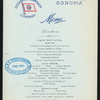 LUNCHEON [held by] OCEANIC STEAMSHIP CO. [at] EN ROUTE ABOARD SONOMA (SS;)