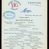 LUNCHEON [held by] OCEANIC STEAMSHIP CO. - VENTURA [at] EN ROUTE (SS)