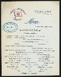 LUNCHEON [held by] OCEANIC STEAMSHIP CO. - VENTURA [at] EN ROUTE (SS)