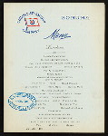 LUNCHEON [held by] OCEANIC STEAMSHIP CO. - SONOMA [at] EN ROUTE (SS)