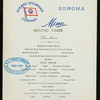 LUNCHEON [held by] OCEANIC STEAMSHIP CO. - SONOMA [at] EN ROUTE (SS)