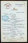 DINNER [held by] OCEANIC STEAMSHIP CO. - VENTURA [at] EN ROUTE (SS)