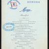BREAKFAST [held by] OCEANIC STEAMSHIP CO. - SONOMA [at] EN ROUTE (SS)