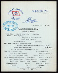 LUNCHEON [held by] OCEANIC STEAMSHIP CO. - VENTURA [at] EN ROUTE (SS)