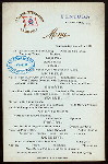 LUNCH?] [held by] OCEANIC STEAMSHIP COMPANY [at] SS VENTURA; (SS;)