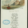 SUPPER(?) [held by] NORDDEUTSCHER LLOYD  BREMEN [at] EN ROUTE ABOARD KONIGIN LUISE (SS;)