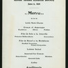 DINNER [held by] RHODE ISLAND MEDICAL SOCIETY [at] "PROVIDENCE, RI" (REST(?);)