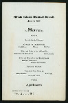 DINNER [held by] RHODE ISLAND MEDICAL SOCIETY [at] "PROVIDENCE, RI" (REST(?);)