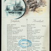 BREAKFAST [held by] NORDDEUTSCHER LLOYD  BREMEN [at] EN ROUTE ABOARD KONIGIN LUISE (SS;)