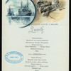 LUNCH [held by] NORDDEUTSCHER LLOYD  BREMEN [at] EN ROUTE ABOARD KONIGIN LUISE (SS;)