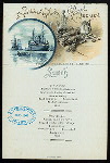LUNCH [held by] NORDDEUTSCHER LLOYD  BREMEN [at] EN ROUTE ABOARD KONIGIN LUISE (SS;)
