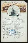 BREAKFAST [held by] NORDDEUTSCHER LLOYD  BREMEN [at] EN ROUTE ABOARD KONIGIN LUISE (SS;)