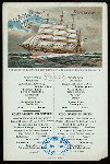 LUNCH [held by] NORDDEUTSCHER LLOYD  BREMEN [at] EN ROUTE ABOARD KONIGIN LUISE (SS;)