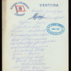 BREAKFAST [held by] OCEANIC STEAMSHIP CO. - VENTURA [at] EN ROUTE (SS)