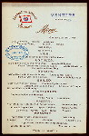 DINNER [held by] OCEANIC STEAMSHIP CO. - VENTURA [at] EN ROUTE (SS)