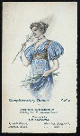 COMPL. DINNER TO AMERICAN ASSOCIATION OF DINING CAR SUPERINTENDENTS [held by] I.R.BENJAMIN [at] "RUSSELL HOUSE,DETROIT,MICH." (HOTEL)