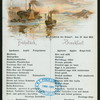 BREAKFAST [held by] NORDDEUTSCHERRR LLOYD BREMEN [at] "SS ""FRIEDRICH DER GROSSE""" (SS;)