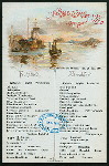 BREAKFAST [held by] NORDDEUTSCHERRR LLOYD BREMEN [at] "SS ""FRIEDRICH DER GROSSE""" (SS;)