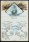 LUNCH [held by] NORDDEUTSCHERRR LLOYD BREMEN [at] "SS ""FRIEDRICH DER GROSSE""" (SS;)