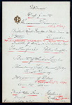 DINNER [held by] ROUND TABLE CLUB [at] ? (CLUB)