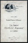 DINNER [held by] NEW ENGLAND SHORTHAND REPORTERS' ASSOCIATION [at] "AMERICAN HOUSE,BOSTON,MASS." (HOTEL)