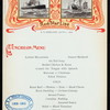 LUNCHEON [held by] RED STAR LINE - ANTWERPEN - NY [at] EN ROUTE S.S.ZEELAND (SS)