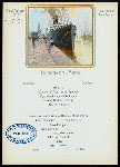 LUNCHEON [held by] RED STAR LINE - ANTWERPEN - NY [at] EN ROUTE S.S. ZEELAND (SS)