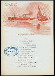 BREAKFAST [held by] RED STAR LINE - ANTWERPEN -NY [at] EN ROUTE S.S ZEELAND (SS)