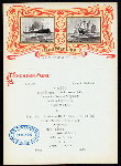 LUNCHEON [held by] RED STAR LINE - ANTWERPEN  - NY [at] EN ROUTE S.S.ZEELAND (SS)