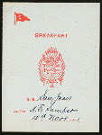 BREAKFAST [held by] NEW YORK AND PORTO RICO STEAMSHIP CO. [at] S.S. SAN JUAN (SS;)