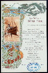 DINNER [held by] RED STAR LINE [at] EN ROUTE ABOARD S.S.ZEELAND (SS;)
