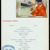 LUNCHEON [held by] RED STAR LINE [at] EN ROUTE ABOARD S.S.ZEELAND (SS;)