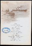 BREAKFAST [held by] RED STAR LINE [at] EN ROUTE ABOARD S.S.ZEELAND (SS;)