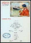 LUNCHEON [held by] RED STAR LINE [at] EN ROUTE ABOARD S.S.VADERLAND (SS;)