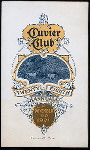 TWENTY-EIGHTH ANNUAL DINNER [held by] CUVIER CLUB [at] "CINCINNATI, OH" (OTHER (PRIVATE CLUB);)